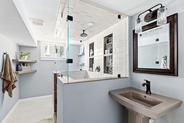 2604 5th Ave S, Great Falls, MT 59405 - full bath featuring walk in shower and baseboards