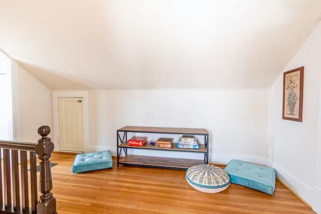 1046 3rd Ave E, Kalispell, MT 59901 - additional living space featuring lofted ceiling and wood finished floors
