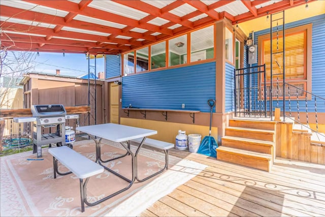 1046 3rd Ave E, Kalispell, MT 59901 - deck featuring a grill