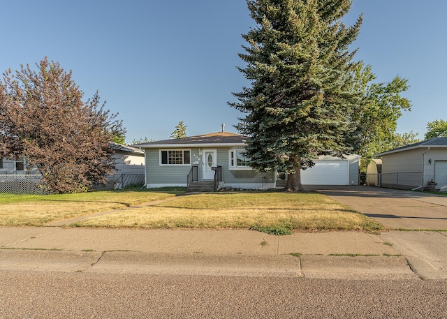 408 23rd Ave NE, Great Falls, MT 59404 - view of front of property with concrete driveway