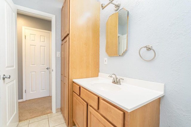 408 23rd Ave NE, Great Falls, MT 59404 - bathroom featuring vanity and tile patterned floors