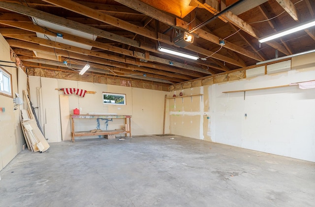 408 23rd Ave NE, Great Falls, MT 59404 - garage featuring a workshop area