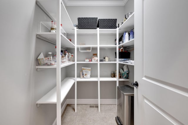 view of pantry