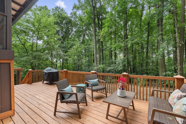 144 Low Brook Ct NE, Cleveland, TN 37312 - deck featuring grilling area