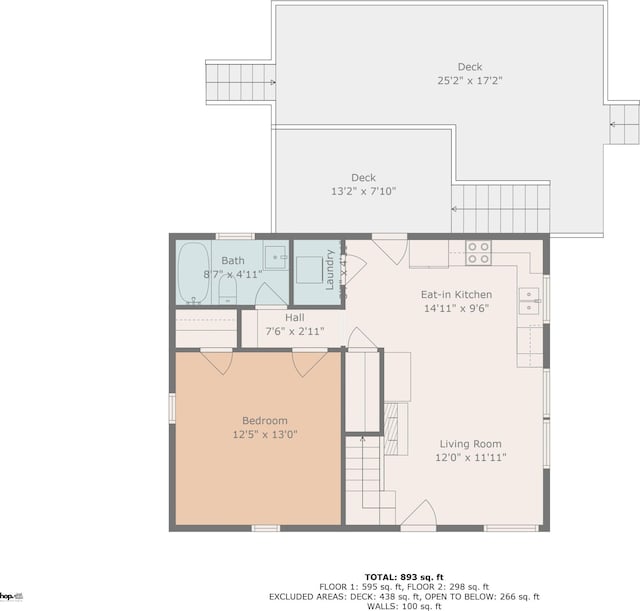 144 Low Brook Ct NE, Cleveland, TN 37312 - view of home floor plan
