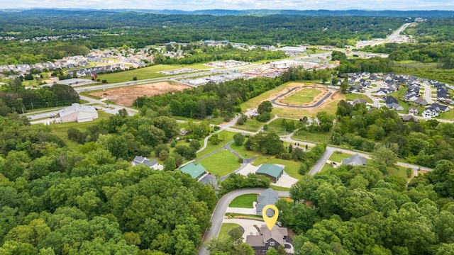 114 Monroe Dr, Ringgold, GA 30736 - bird's eye view of a heavily wooded area