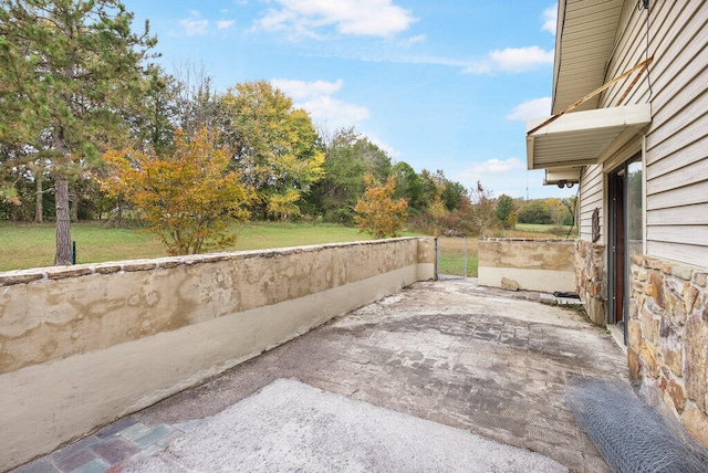 view of patio / terrace