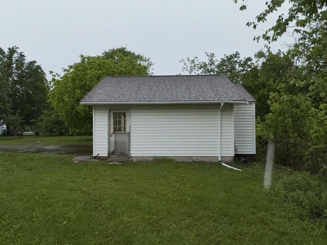 view of outbuilding with an outdoor structure