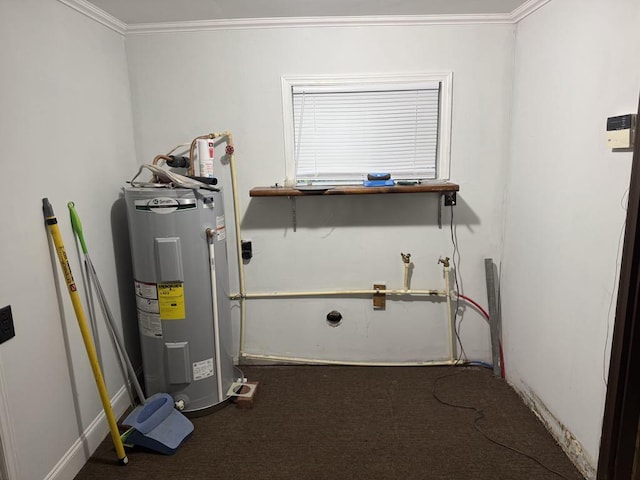utilities featuring water heater