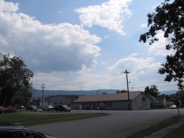 view of street with sidewalks