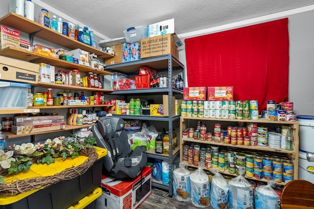 view of pantry