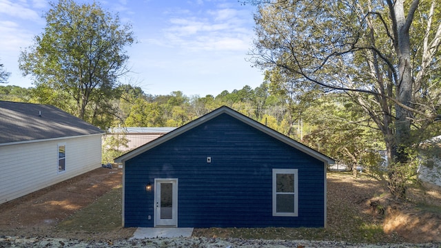 view of property exterior