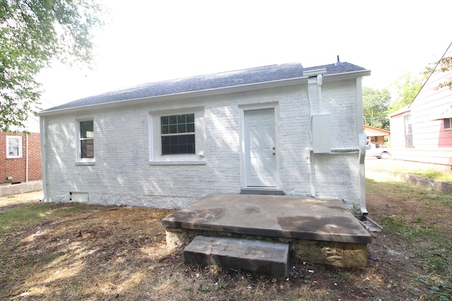 view of rear view of house