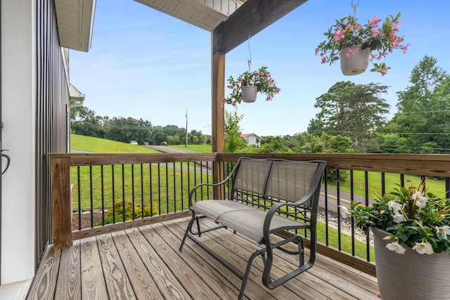 155 Surrey Ln NE, Cleveland, TN 37312 - wooden deck with a yard