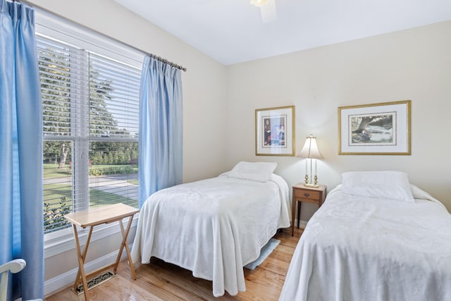 103 Windcrest Pl NW, Cleveland, TN 37312 - bedroom with multiple windows, wood finished floors, and ceiling fan