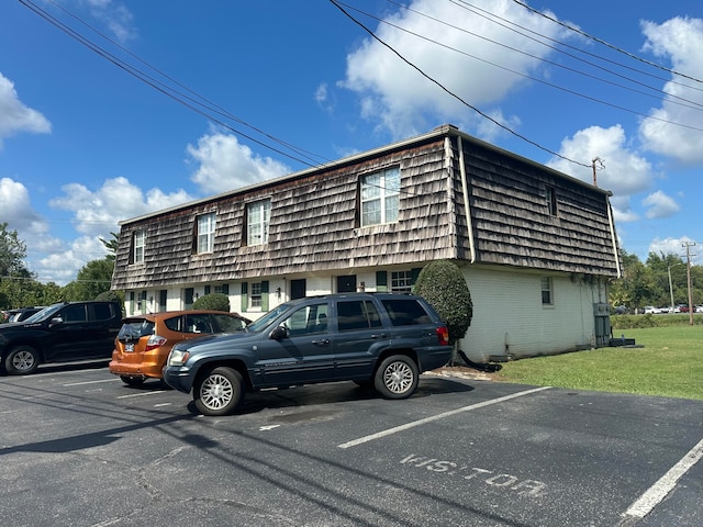 view of vehicle parking