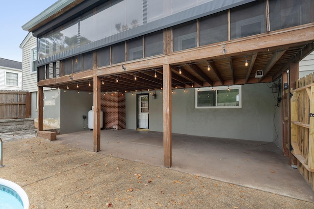 exterior space featuring a patio area