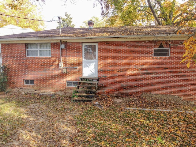 view of back of house