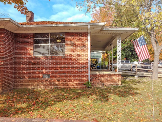 view of property exterior