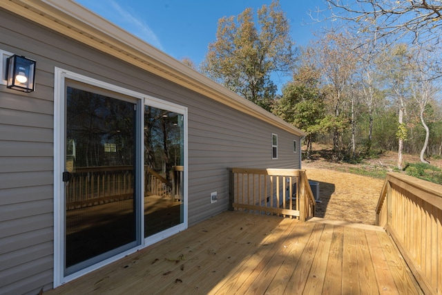 view of deck