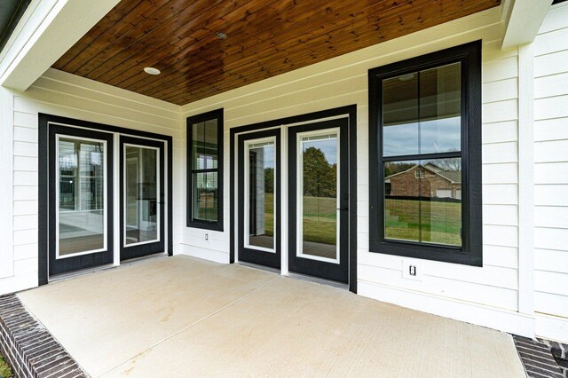 view of patio / terrace featuring a porch