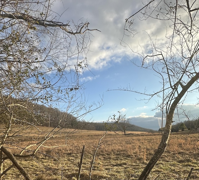 exterior space featuring a rural view