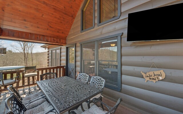 101 Hideaway Trl, Copperhill, TN 37317 - view of sunroom