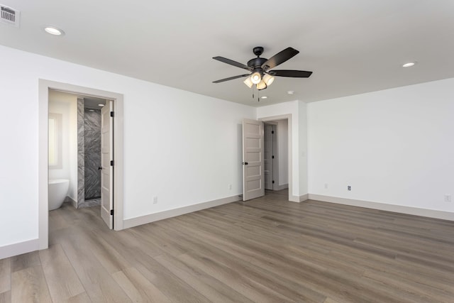 11942 Old Dayton Pike, Soddy-Daisy, TN 37379 - unfurnished bedroom with recessed lighting, baseboards, and wood finished floors