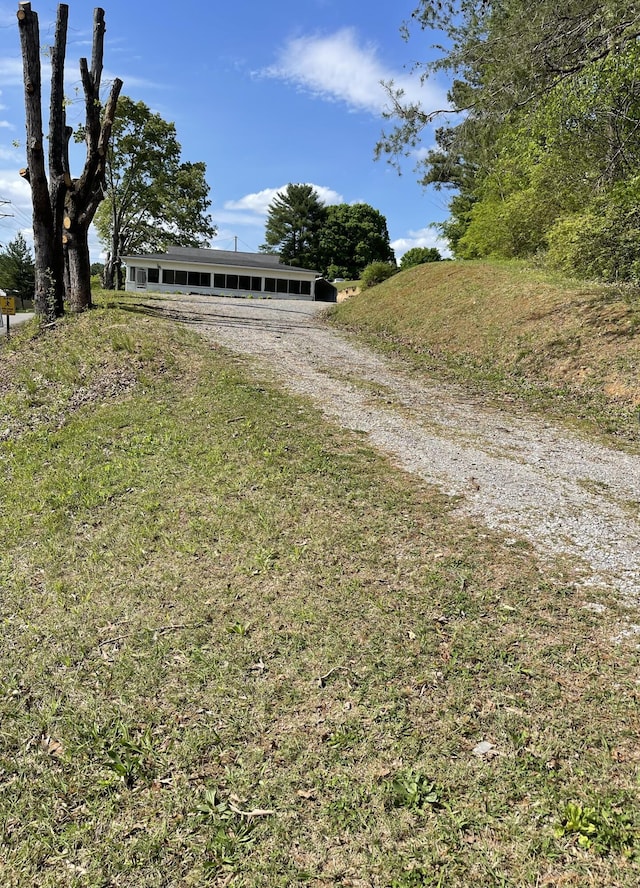 view of side of property