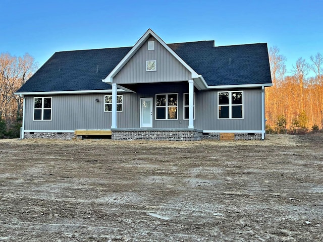 view of rear view of house