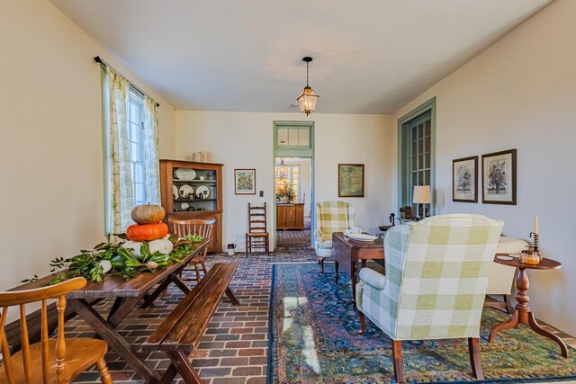 view of sitting room