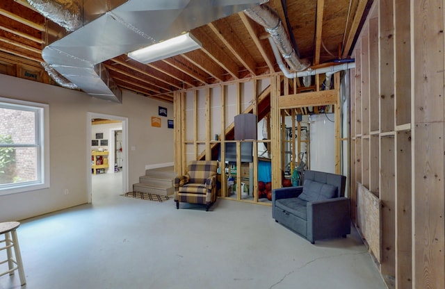 101 NW Amherst Way, Cleveland, TN 37312 - basement featuring stairway