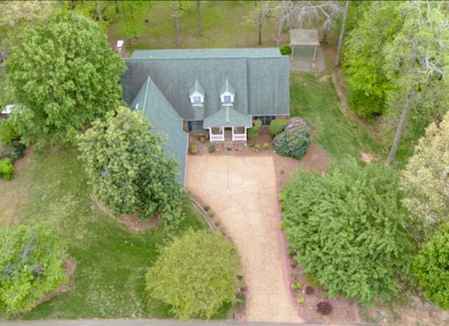 aerial view