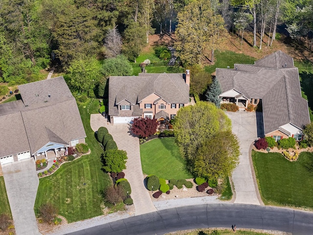 drone / aerial view