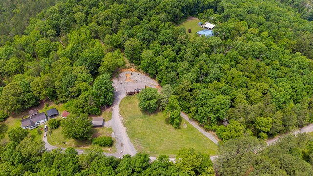 308 S Crisp Ln, Decatur, TN 37322 - aerial view of property's location featuring a forest