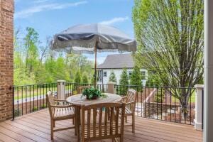 2560 Spring Creek Dr NE Lot 2 & 3, Cleveland, TN 37311 - deck with outdoor dining area