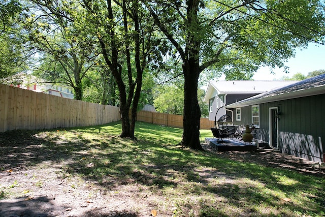 1430 Blythe Ferry Rd NE, Cleveland, TN 37312 - view of yard with a wooden deck