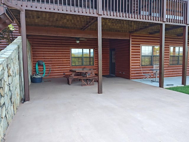 156 Pine View Ln, Copperhill, TN 37317 - view of patio with a carport