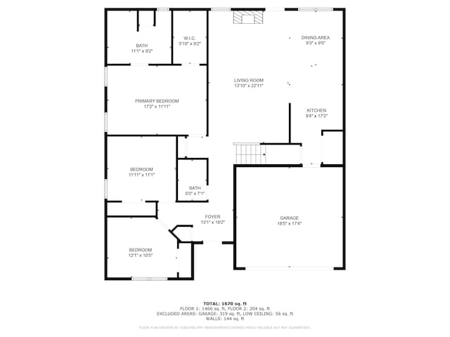 1605 Orchard Pl NE, Cleveland, TN 37323 - view of room layout