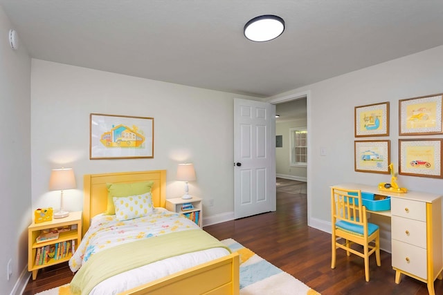 245 Graham St, Dayton, TN 37321 - bedroom with baseboards and dark wood finished floors
