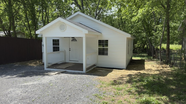 245 Graham St, Dayton, TN 37321 - view of outbuilding with fence