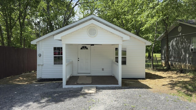 245 Graham St, Dayton, TN 37321 - view of outbuilding with fence and an outbuilding