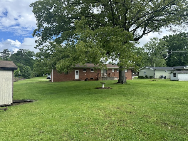 119 Cane Creek Rd, Rocky Top, TN 37769 - view of green lawn