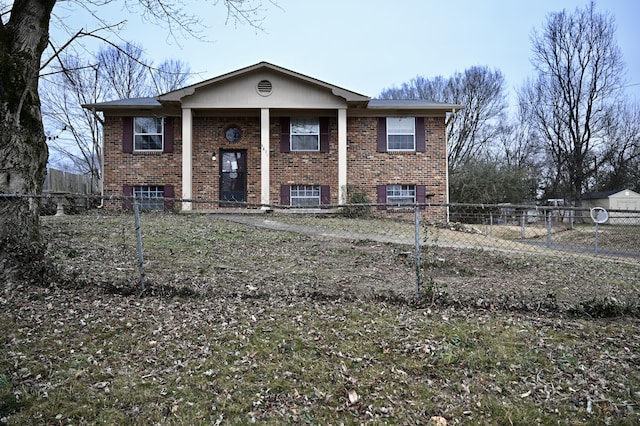 view of raised ranch