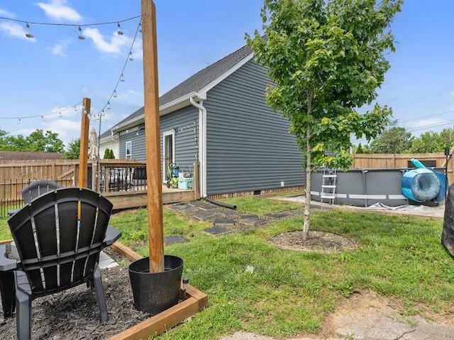 1323 Chippewa Ave SE, Cleveland, TN 37311 - view of yard with a deck