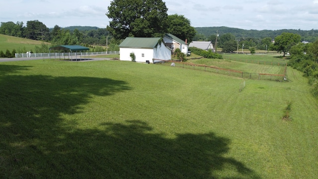 2783 No Pone Rd NW, Georgetown, TN 37336 - view of yard with a view of countryside and an outdoor structure