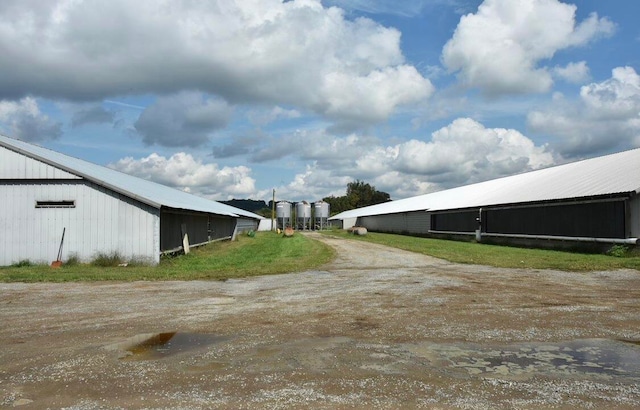 exterior space featuring an outdoor structure