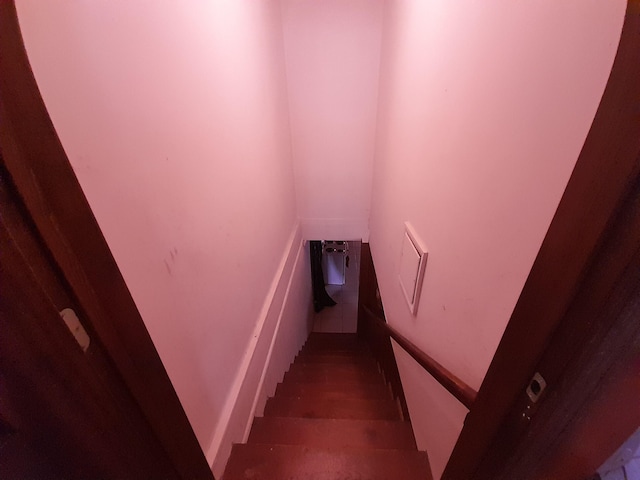 364 Cherokee Trl, Copperhill, TN 37317 - stairs featuring wood finished floors