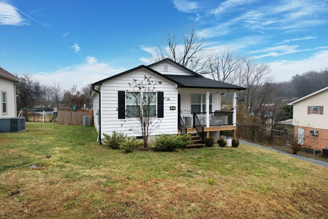 bungalow with a porch