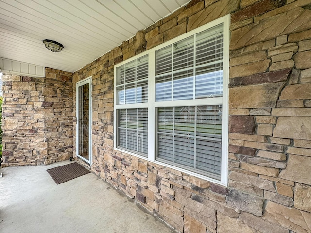 117 Windswept Dr NE, Cleveland, TN 37312 - entrance to property with stone siding and a porch